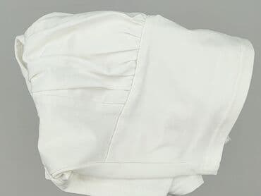 biała bluzka z kwadratowym dekoltem: Top damski, rozmiar S — 5