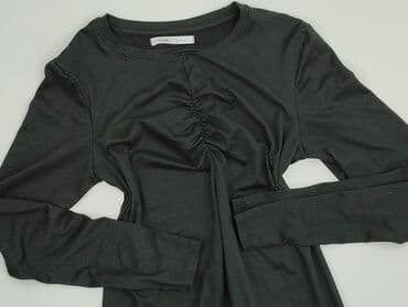 czarna sukienka i creepersy: Sinsay, Sukienka damska, rozmiar L — 1