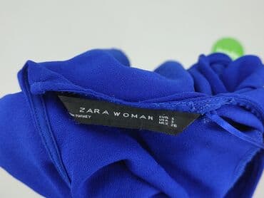 bluza niebieska h m: Zara, Bluzka damska, rozmiar S — 4