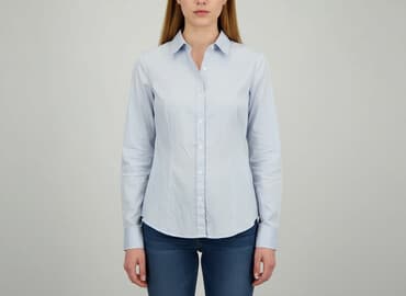 koszulki z długim rękawem damskie dickies: H&M, Koszula damska, rozmiar L — 1