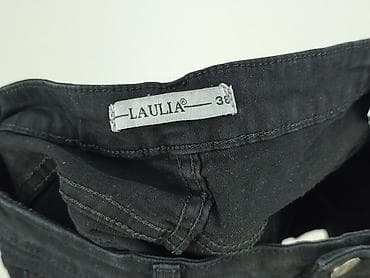 czarne jeansy pull: Szorty damskie, rozmiar M — 4