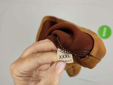 spódnice z imitacji skóry brązowa: Women`s skirt, size 3XL — 4