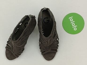 guess buty z futerkiem: Guess, Sandały damskie, rozmiar 37 — 2