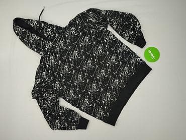 czarne cargo pull and bear: Bytom, Кофта з каптуром жіноча, розмір M — 2