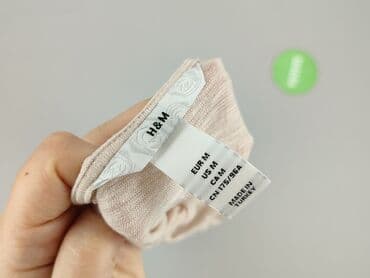 bluzki z transparentnymi rękawami: H&M, Top damski, rozmiar M — 5