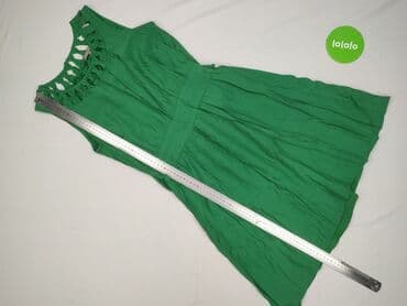 sukienki butelkowa zieleń midi: Mint & Berry, Sukienka damska, rozmiar M — 3