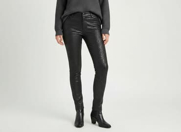 ocieplane legginsy next: Legginsy Eleganckie damskie, rozmiar M — 6