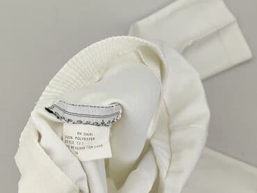 biale szerokie jeansy: Spodnie materiałowe damskie, rozmiar 2XL — 4