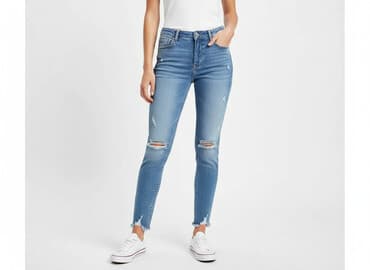 bershka kombinezon narciarski: Bershka, Jeansy damskie, rozmiar XS — 6