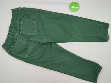 h m sweter w paski zielony: H&M, Spodnie materiałowe damskie, XL — 3