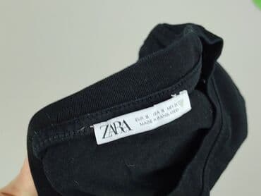 zara czarna koszula damska: Zara, T-shirt damski, rozmiar S — 6