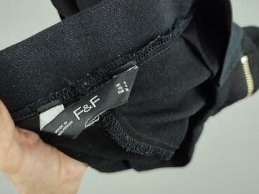 kapcie na szeroką stopę dziecka: F&F, Spodnie materiałowe damskie, rozmiar S — 5