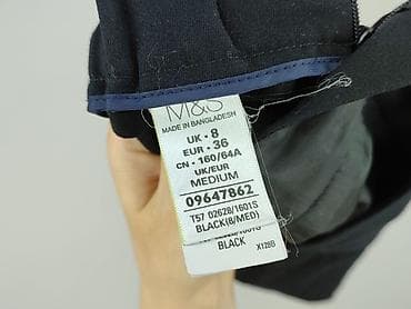 garnitur damski plus size: M&S Collection, Spodnie materiałowe damskie, rozmiar S — 4