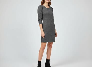 sukienka na drutach krok po kroku: Sukienka damska, rozmiar M — 5