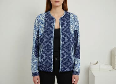 bomber spodnie: Rut&Circle, Kurtka bomberka damska, rozmiar M — 6