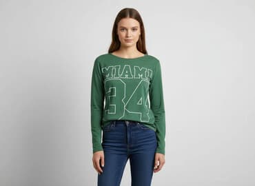 bluzki bawełniane z rękawem 3 4: Bluzka damska, rozmiar S — 1