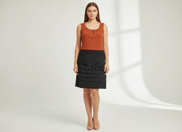 sukienka krótszy przód dłuższy tył: Women`s dress, size S — 1