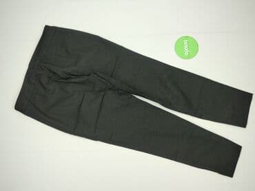 rajstopy z charakterystycznym wzorem: Spodnie materiałowe damskie, S — 3