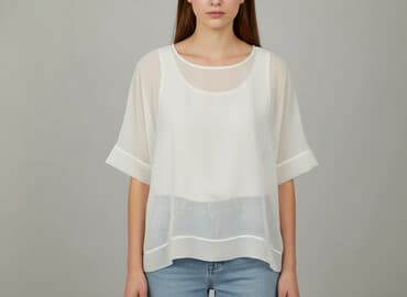 obcisla biale bluzki: Street One, Bluzka damska, S — 8