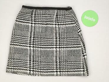 czarne spódnice w kratę: Amisu, Spódnica damska, rozmiar XS — 2