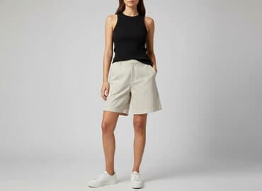 krótkie spodenki w pracy a bhp: Editions Atlas, Szorty damskie, rozmiar L — 8