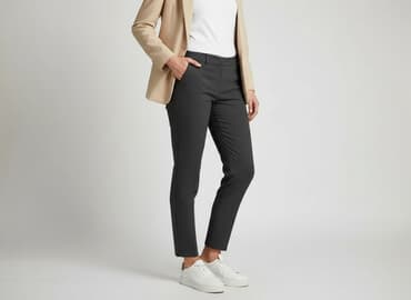 sklep ccc buty zimowe: CAMBIO, Spodnie materiałowe damskie, rozmiar L — 6