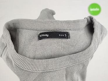 emo bluzy: Sinsay, T-shirt damski, rozmiar S — 4