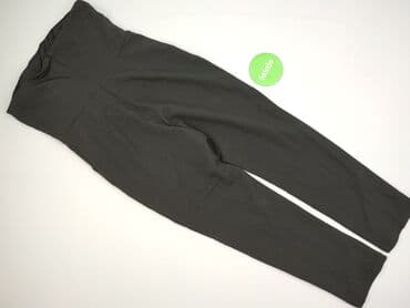 e obuwie: Spodnie materiałowe damskie, M — 3