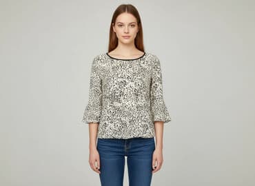 bluzki z printem: Promod, Bluzka damska, rozmiar S — 6