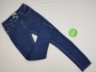 jeansy z krzyżami: Jeansy damskie, rozmiar L — 2