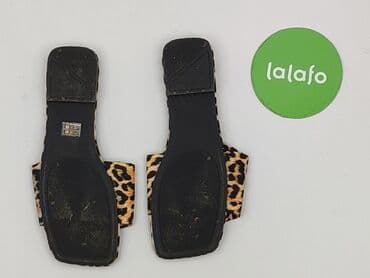 czarne sandały płaskie ccc: Klapki damskie, 37 — 4