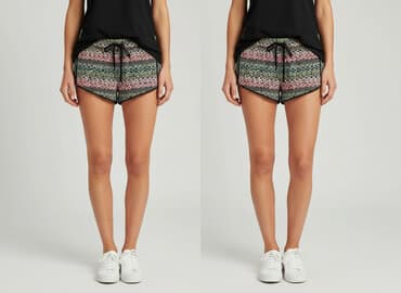 azteckie wzory ubrania: Szorty damskie, rozmiar S — 1