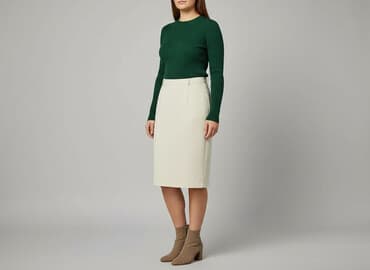 spódniczka welurowa: Viyella, Spódnica damska, rozmiar XL — 6