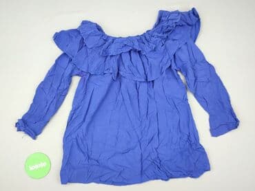 niebieska satynowa sukienka zara: Bluzka damska, rozmiar S — 3