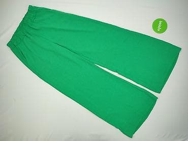 cargo crop: Spodnie materiałowe damskie, rozmiar S — 2