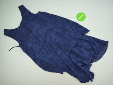 jasna sukienka plus size: Sukienka damska, 3XL — 3