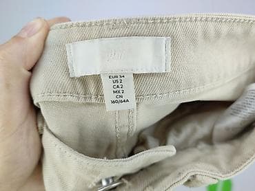 candym: H&M, Spodnie materiałowe damskie, rozmiar XS — 4