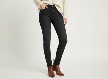 skinny dżinsy: Jeansy damskie, rozmiar S — 7