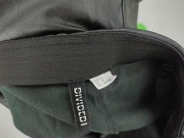 botki mr meexx: H&M Divided, Legginsy Ze skóry ekologicznej damskie, rozmiar S — 5