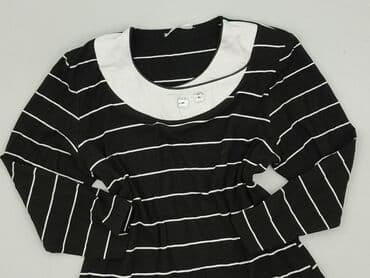 biała bluzka w czarne paski: Women's blouse, size S — 2