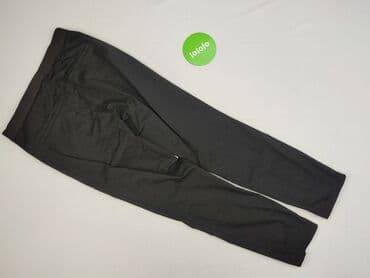 spodnie czarne damskie z niskim stanem: H&M, Spodnie materiałowe damskie, rozmiar M — 4