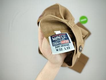 daddy jeans: Spodnie materiałowe damskie, rozmiar L — 4