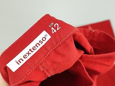 buty nylon red: In Extenso, Spodnie materiałowe damskie, rozmiar XL — 4