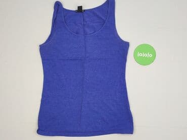koszulka z numerem h m: H&M Basic, Top damski, rozmiar M — 2