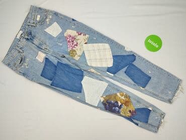 jeansy patchworkowe: Zara, Jeansy damskie, M — 2