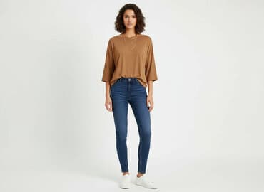 hm bluzki z krótkim rękawem: H&M, Bluzka damska, rozmiar XS — 7
