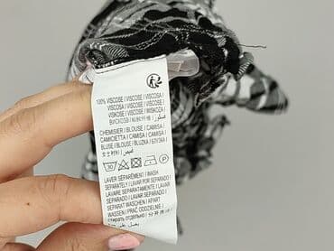 lidl sukienki dla dziewczynek: Shirt 13 years, condition - Very good, pattern - Cell, color - Grey — 5