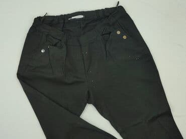 spodnie dres: Spodnie materiałowe damskie, rozmiar 2XL — 1