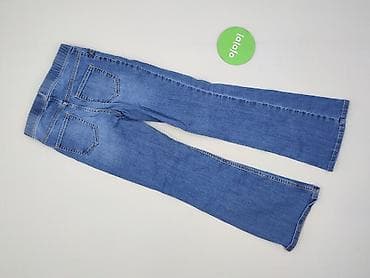 spodnie pull and bear: Spodnie jeansowe, H&M, 8 lat, 122/128, stan - Bardzo dobry — 3