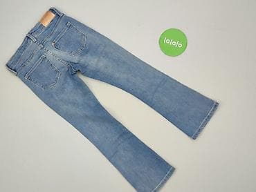niebieska bluza house: Spodnie jeansowe, H&M, 5-6 lat, 116, stan - Bardzo dobry — 3